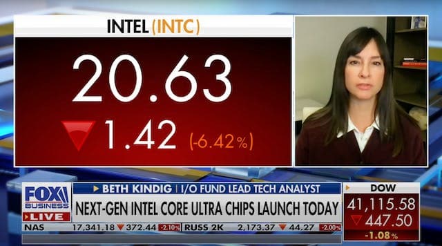 Intel has its ‘work cut out’ despite launch of new chips: Beth Kindig